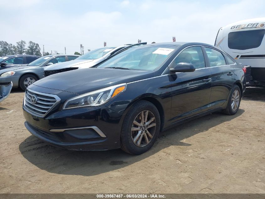 2016 Hyundai Sonata Se VIN: 5NPE24AF1GH374057 Lot: 39567487