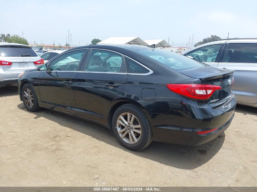 2016 Hyundai Sonata Se VIN: 5NPE24AF1GH374057 Lot: 39567487