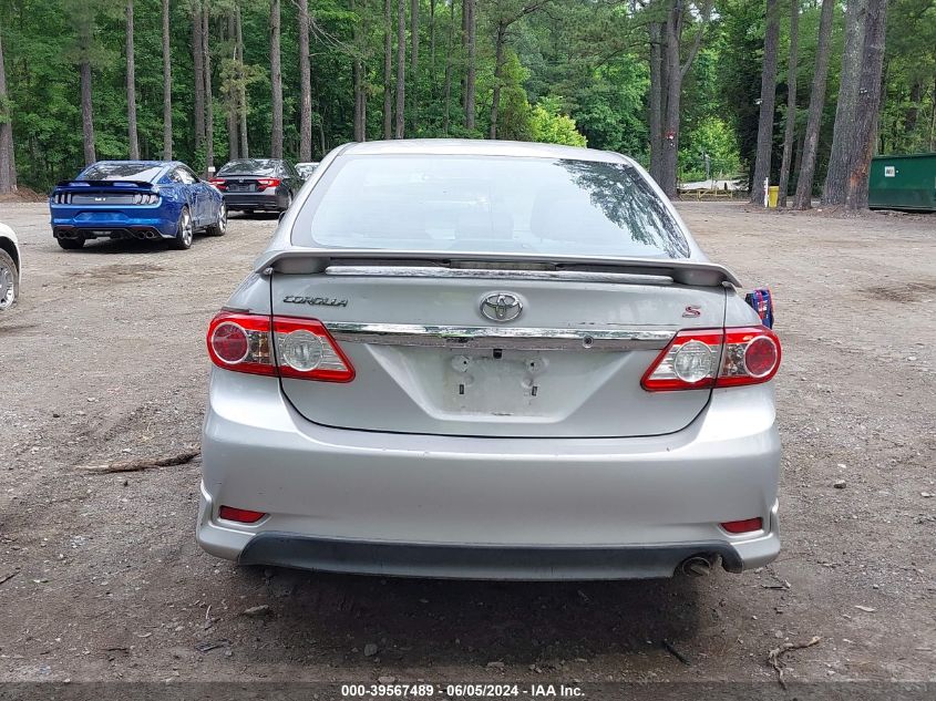 2011 Toyota Corolla S VIN: 2T1BU4EE4BC622683 Lot: 39567489