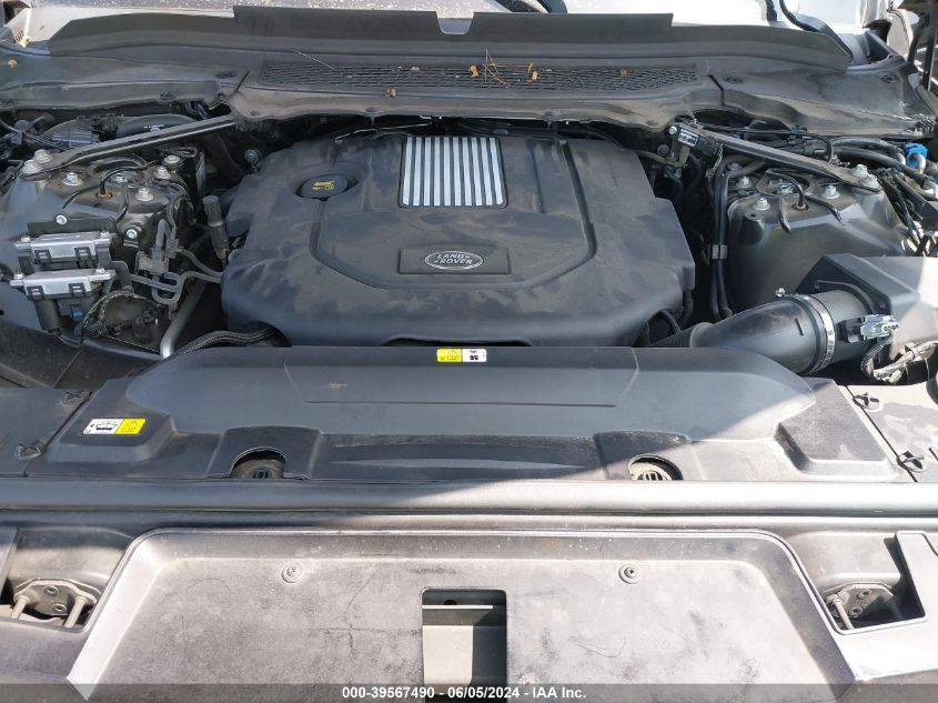 2016 Land Rover Range Rover Sport 3.0L V6 Turbocharged Diesel Se Td6 VIN: SALWG2KF7GA658589 Lot: 39567490