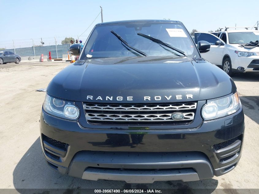 2016 Land Rover Range Rover Sport 3.0L V6 Turbocharged Diesel Se Td6 VIN: SALWG2KF7GA658589 Lot: 39567490