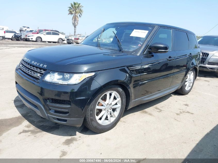 2016 Land Rover Range Rover Sport 3.0L V6 Turbocharged Diesel Se Td6 VIN: SALWG2KF7GA658589 Lot: 39567490