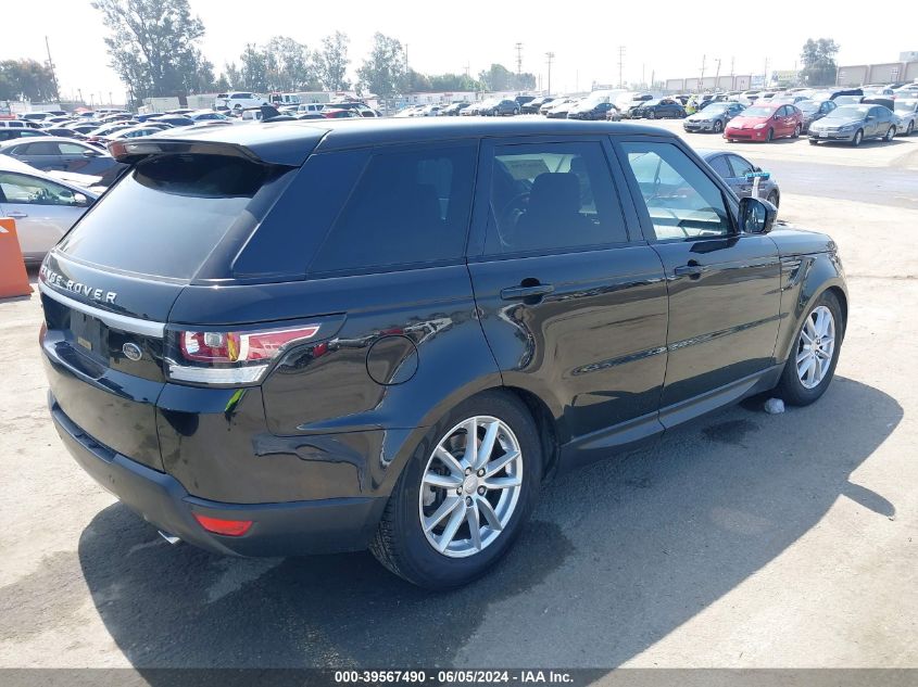 2016 Land Rover Range Rover Sport 3.0L V6 Turbocharged Diesel Se Td6 VIN: SALWG2KF7GA658589 Lot: 39567490