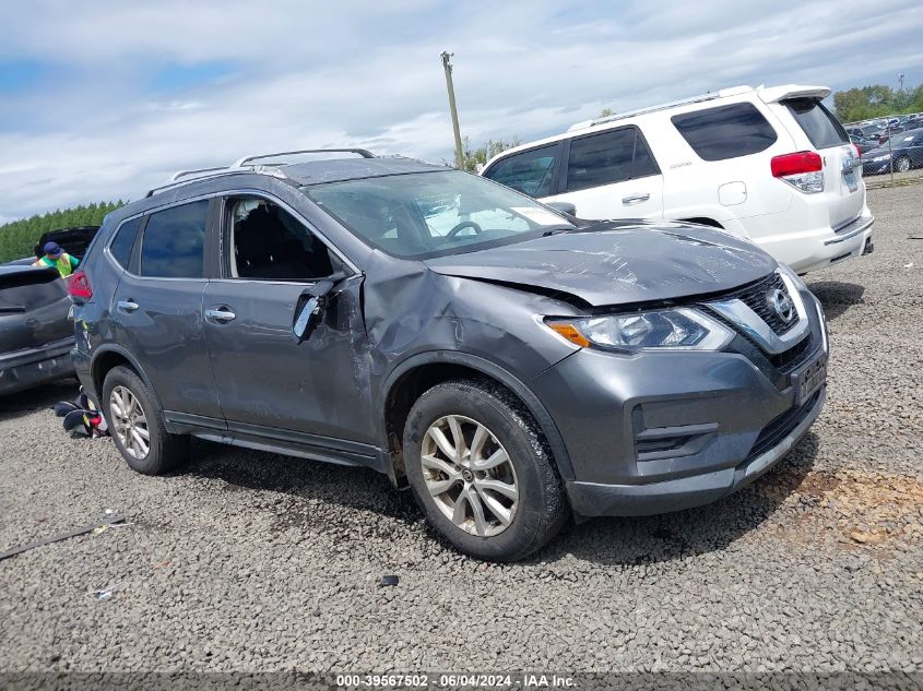 2017 Nissan Rogue Sv VIN: KNMAT2MV1HP537895 Lot: 39567502