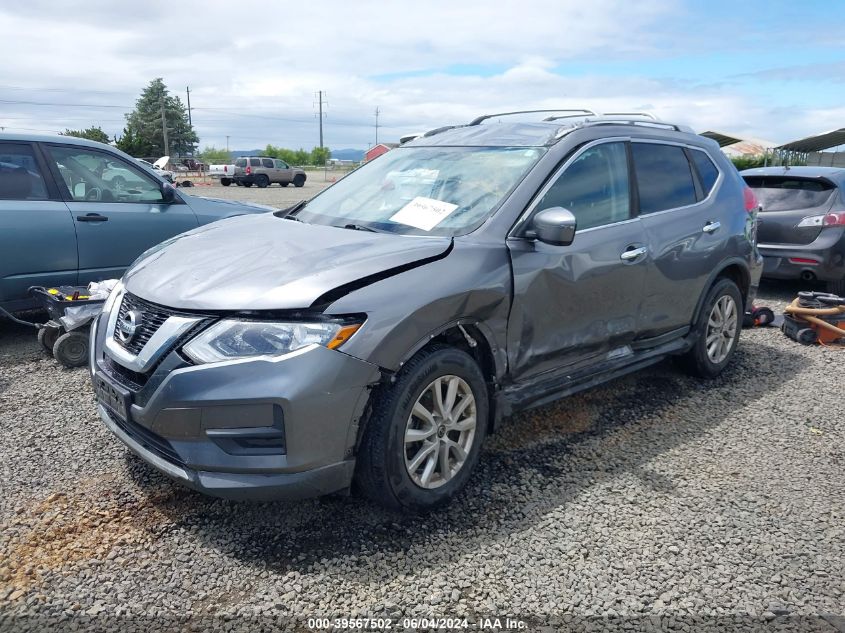 2017 Nissan Rogue Sv VIN: KNMAT2MV1HP537895 Lot: 39567502