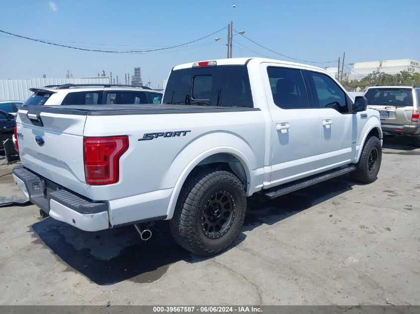 2016 Ford F-150 Xlt VIN: 1FTEW1CG9GFA14165 Lot: 39567587