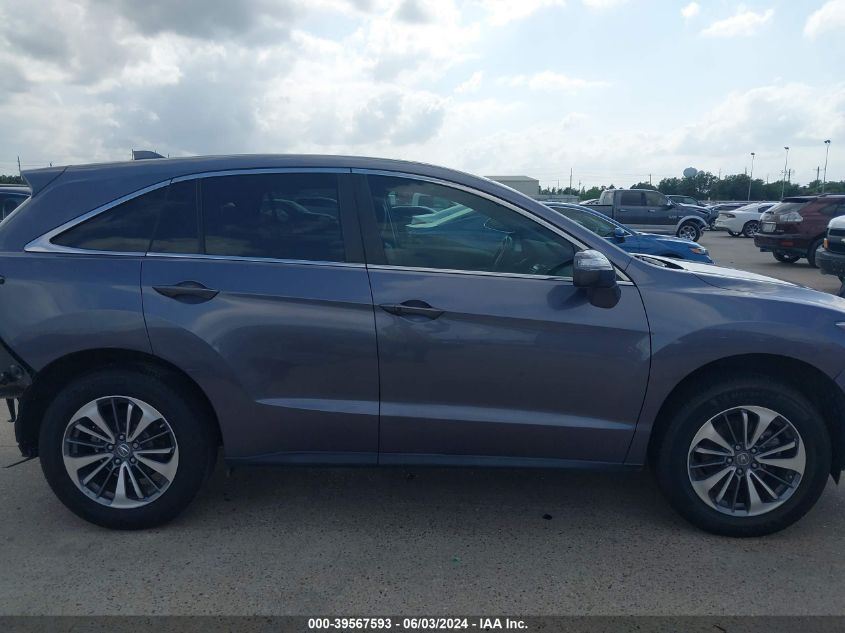 2018 Acura Rdx Advance Package VIN: 5J8TB3H78JL009864 Lot: 39567593