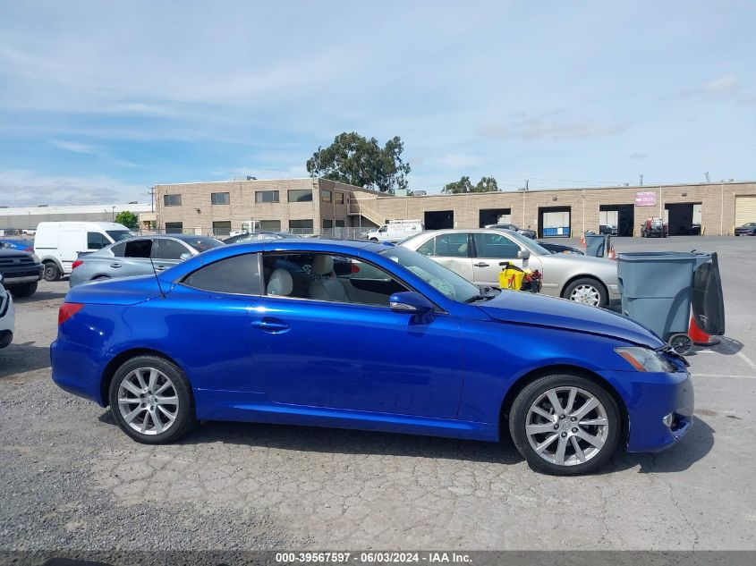 2010 Lexus Is 250C VIN: JTHFF2C24A2502175 Lot: 39567597