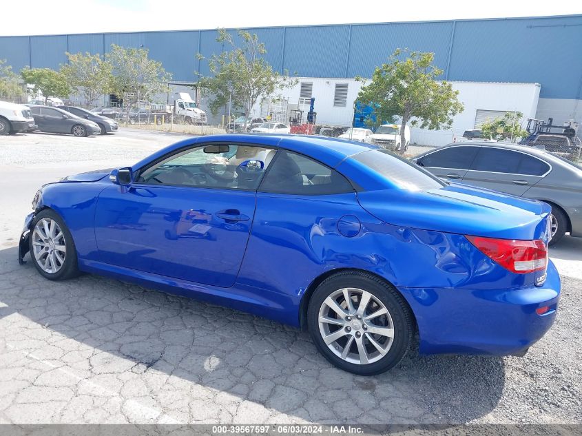 2010 Lexus Is 250C VIN: JTHFF2C24A2502175 Lot: 39567597