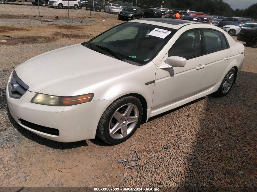 2005 Acura Tl VIN: 19UUA66225A075800 Lot: 39567599