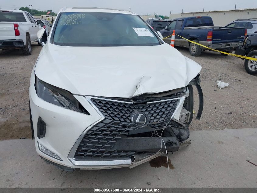 2022 Lexus Rx 350 VIN: 2T2HZMAA5NC238880 Lot: 39567600