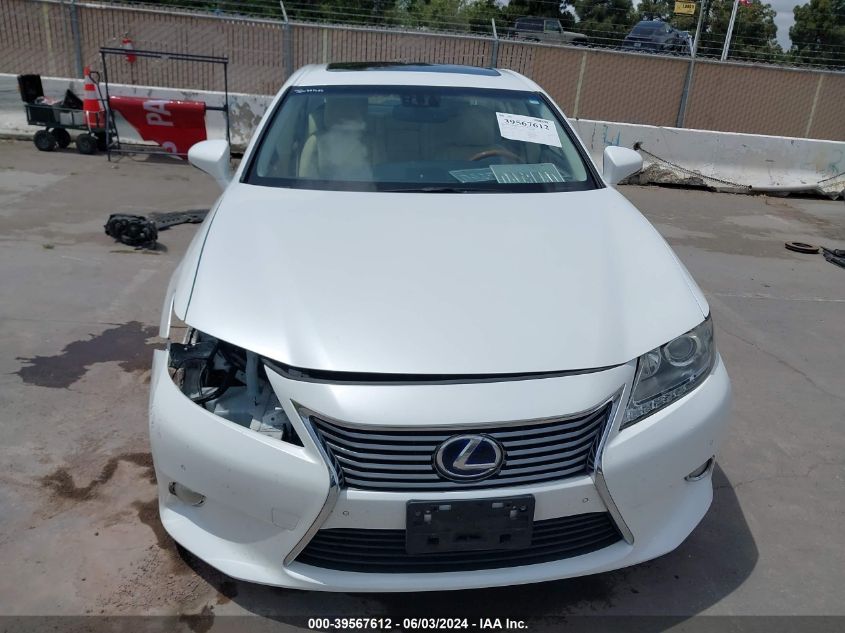 2013 Lexus Es 300H VIN: JTHBW1GG4D2021927 Lot: 39567612