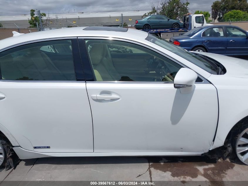 2013 Lexus Es 300H VIN: JTHBW1GG4D2021927 Lot: 39567612