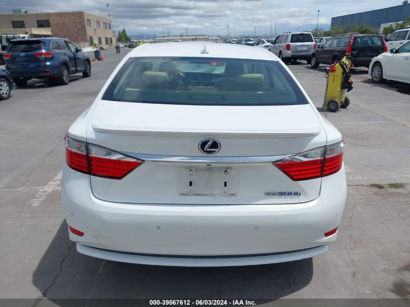 2013 Lexus Es 300H VIN: JTHBW1GG4D2021927 Lot: 39567612