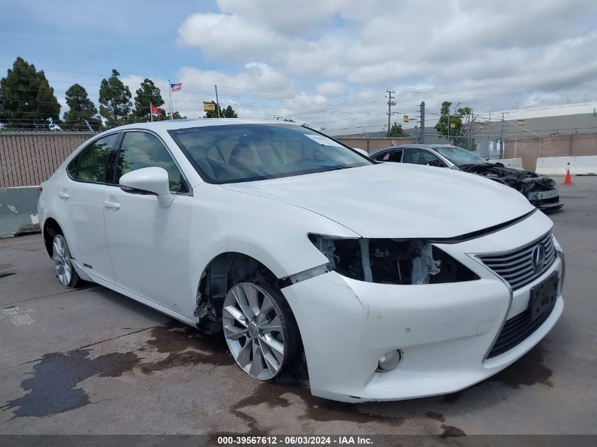 2013 Lexus Es 300H VIN: JTHBW1GG4D2021927 Lot: 39567612