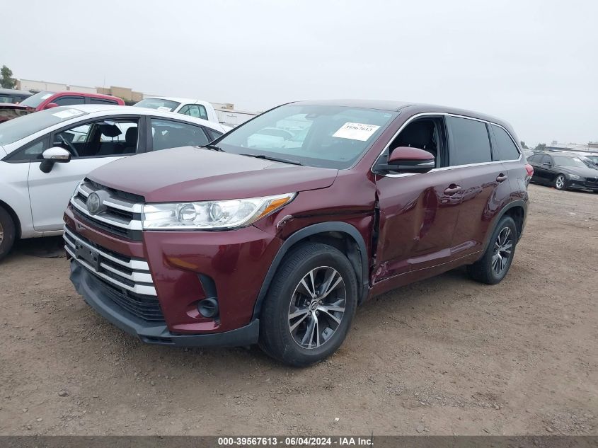 2017 Toyota Highlander Le VIN: 5TDZARFH6HS032675 Lot: 39567613