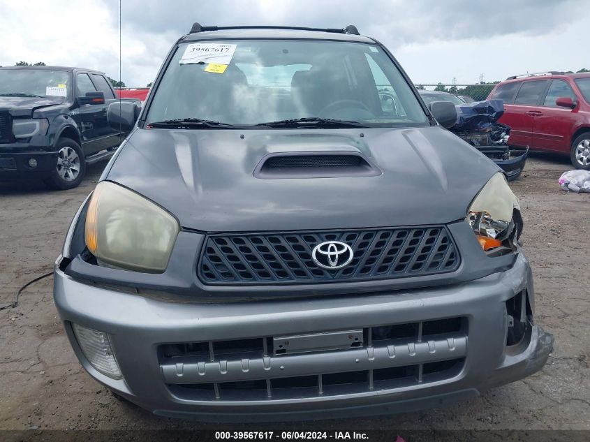2003 Toyota Rav4 VIN: JTEGH20V230116895 Lot: 39567617
