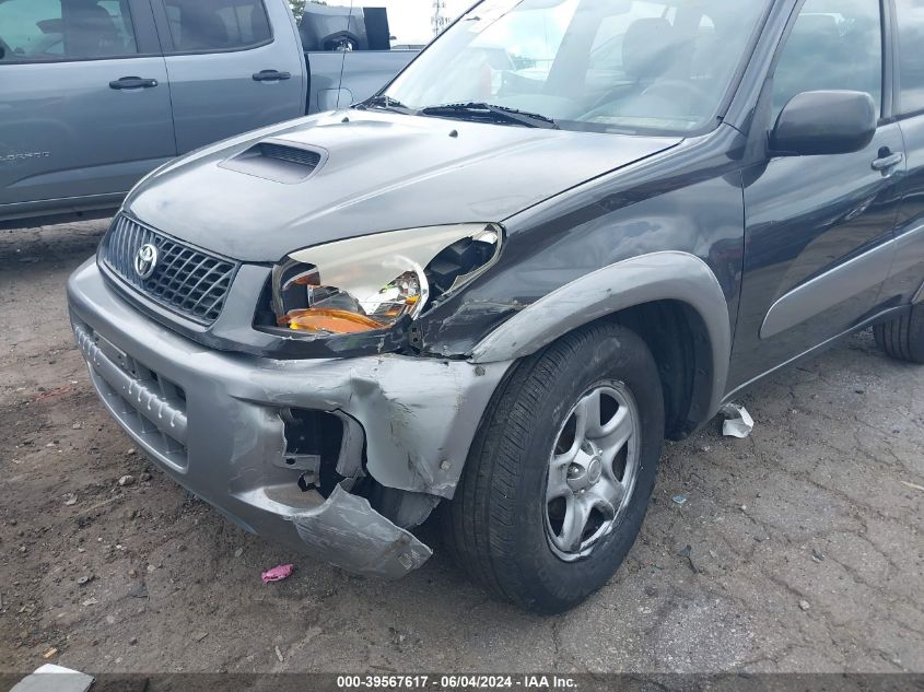 2003 Toyota Rav4 VIN: JTEGH20V230116895 Lot: 39567617