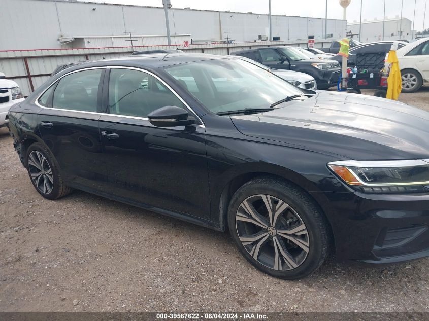 2022 Volkswagen Passat 2.0T Se VIN: 1VWSA7A31NC010188 Lot: 39567622