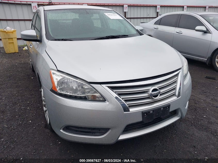 2015 Nissan Sentra Sv VIN: 3N1AB7AP5FL686831 Lot: 39567627