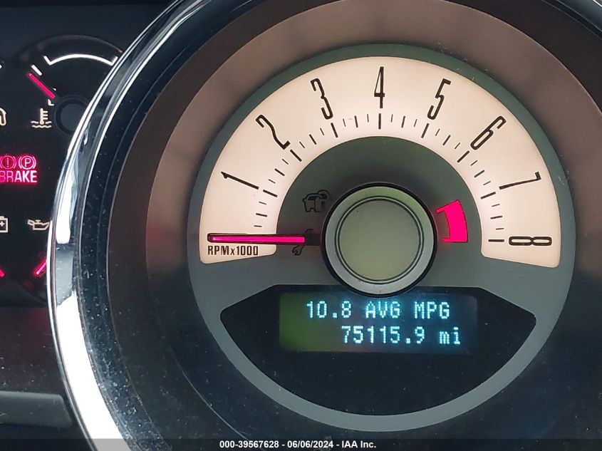 2012 Ford Mustang Gt Premium VIN: 1ZVBP8CFXC5236047 Lot: 39567628