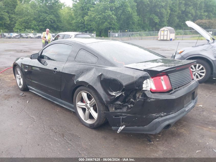 2012 Ford Mustang Gt Premium VIN: 1ZVBP8CFXC5236047 Lot: 39567628