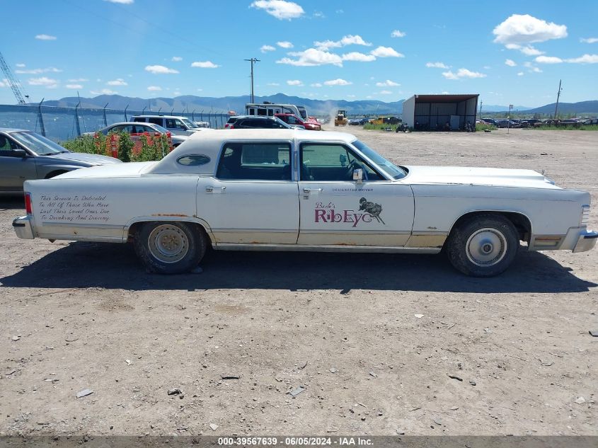 9Y82S708062 1979 Lincoln Continental