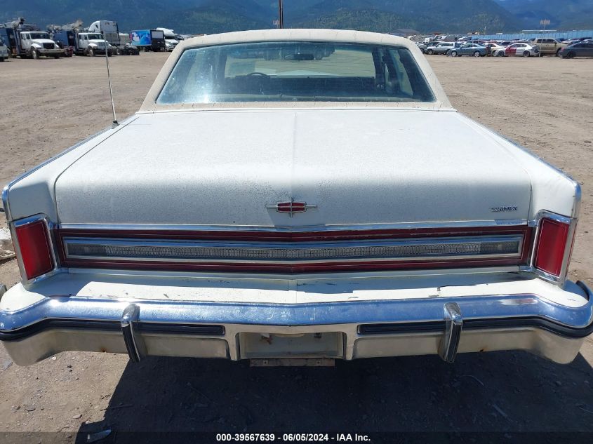 9Y82S708062 1979 Lincoln Continental