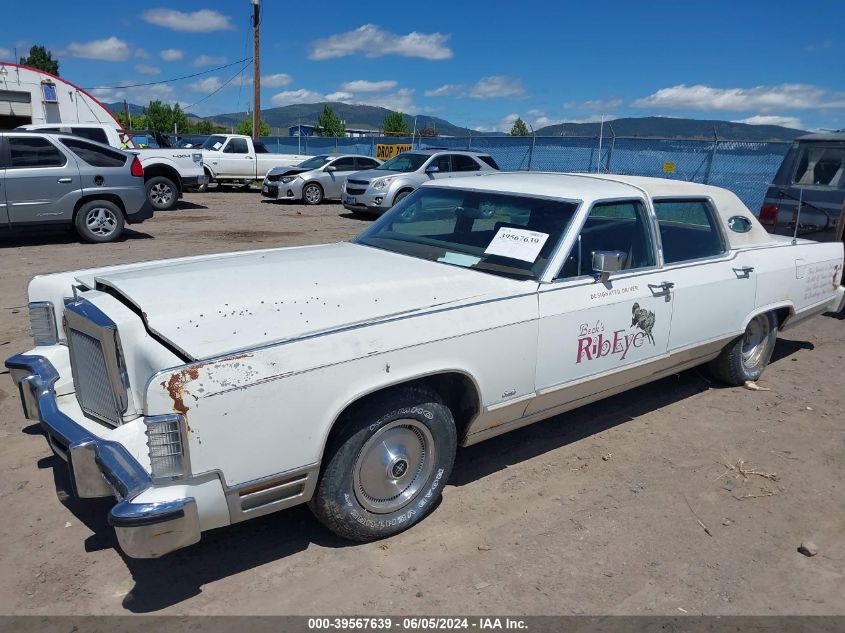 9Y82S708062 1979 Lincoln Continental