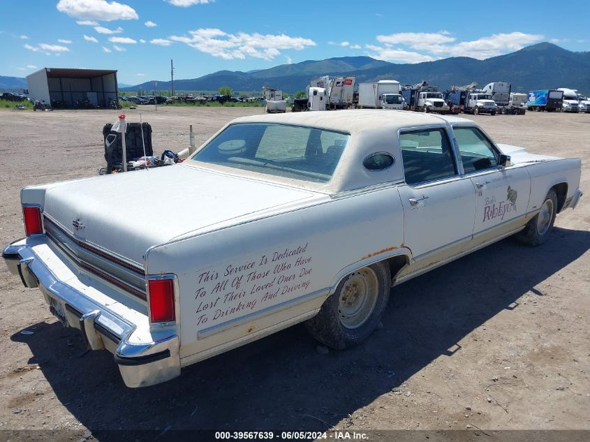 9Y82S708062 1979 Lincoln Continental