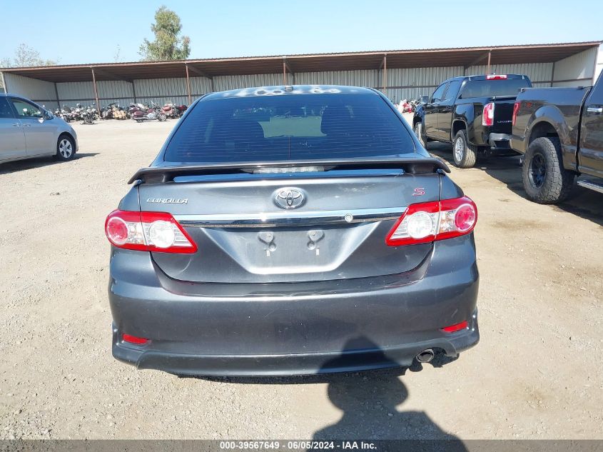 2011 Toyota Corolla S VIN: 2T1BU4EE5BC644546 Lot: 39567649