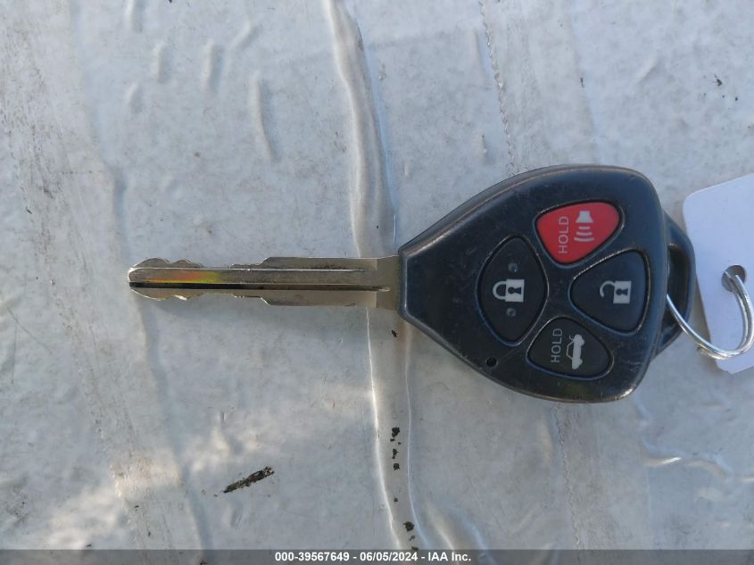 2011 Toyota Corolla S VIN: 2T1BU4EE5BC644546 Lot: 39567649