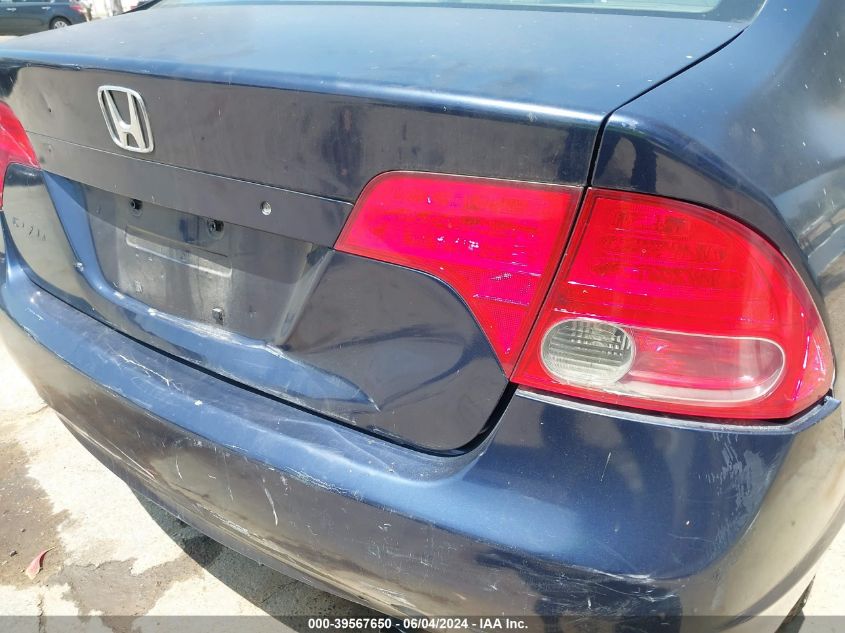 2008 Honda Civic Lx VIN: 1HGFA16568L074387 Lot: 39567650