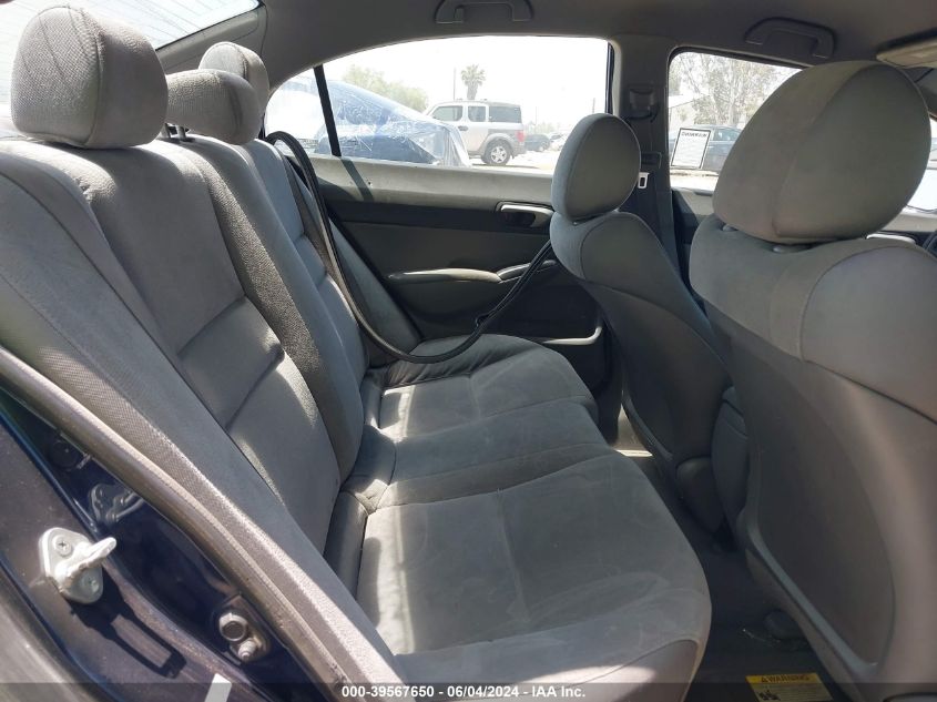 2008 Honda Civic Lx VIN: 1HGFA16568L074387 Lot: 39567650