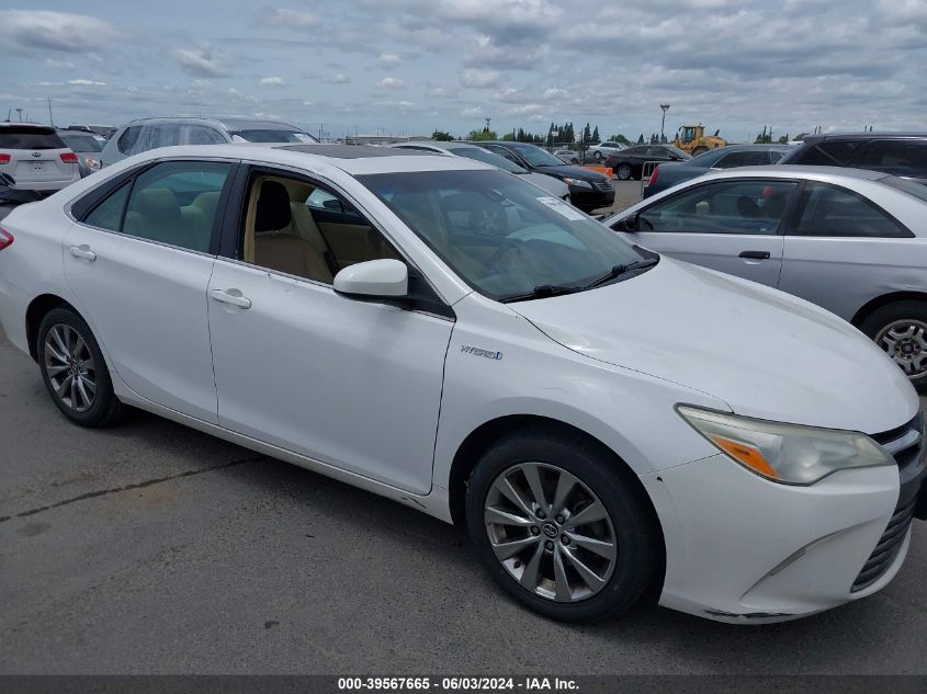 2015 Toyota Camry Hybrid Xle VIN: 4T1BD1FK0FU174840 Lot: 39567665