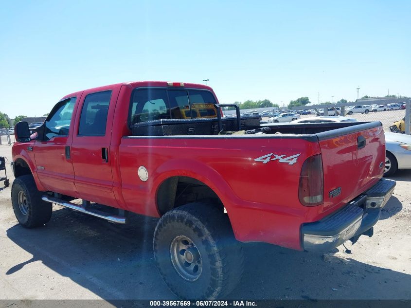 2003 Ford F-250 Lariat/Xl/Xlt VIN: 1FTNW21P83ED54545 Lot: 39567669