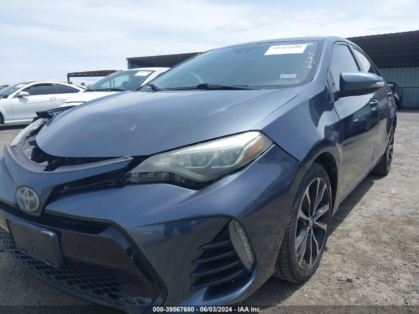 2017 Toyota Corolla Se VIN: 2T1BURHE4HC772312 Lot: 39567680