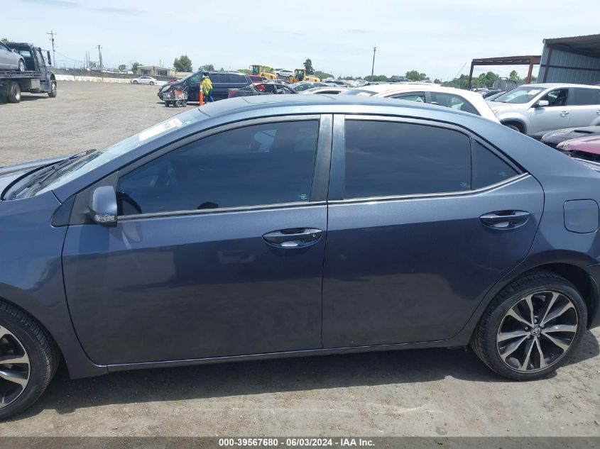 2017 Toyota Corolla Se VIN: 2T1BURHE4HC772312 Lot: 39567680