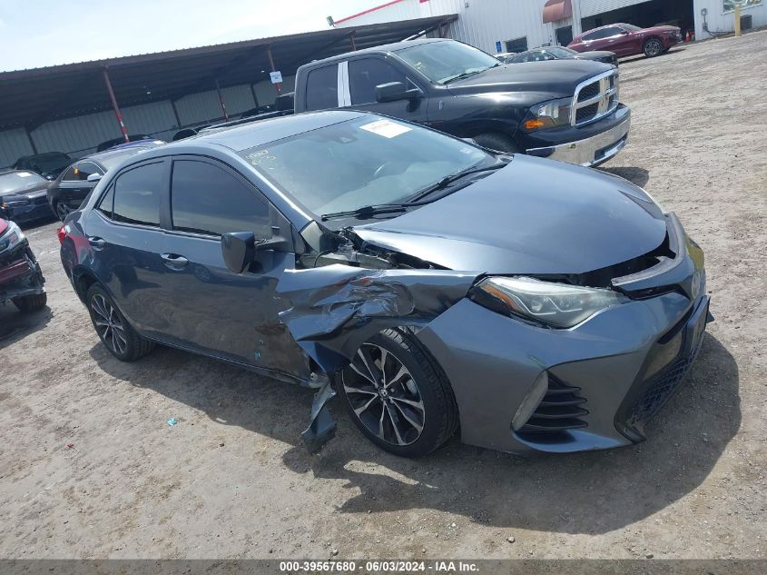 2017 Toyota Corolla Se VIN: 2T1BURHE4HC772312 Lot: 39567680