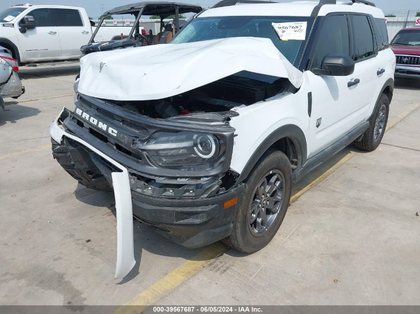 2022 Ford Bronco Sport Big Bend VIN: 3FMCR9B66NRD21438 Lot: 39567687