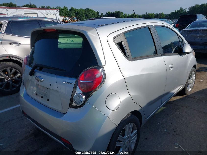 2014 Chevrolet Spark Ls Manual VIN: KL8CA6S9XEC463481 Lot: 39567695