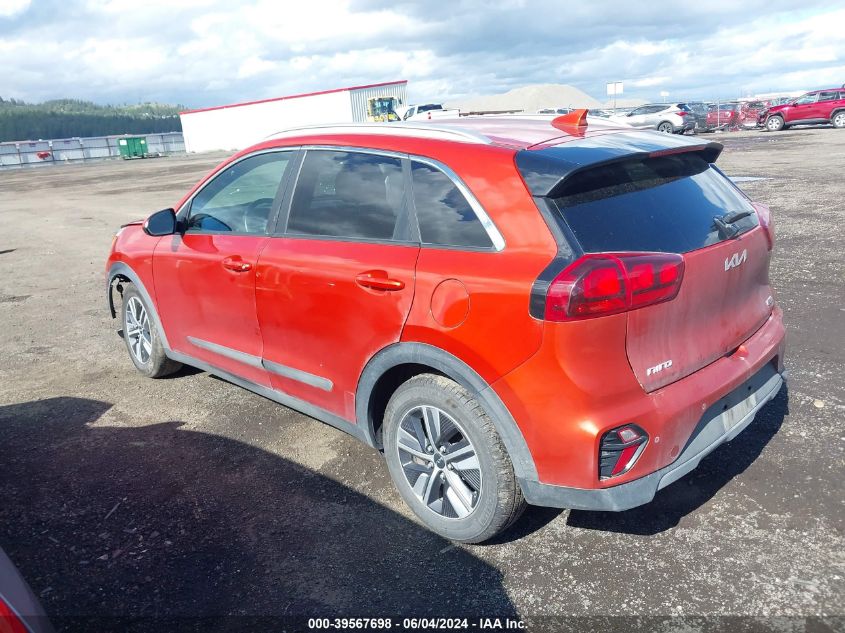 2022 Kia Niro Lxs Se VIN: KNDCB3LC3N5542931 Lot: 39567698