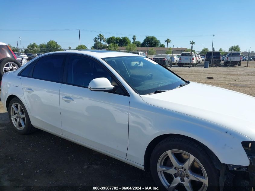 2009 Audi A4 2.0T Premium VIN: WAUJF78K99N049535 Lot: 39567702