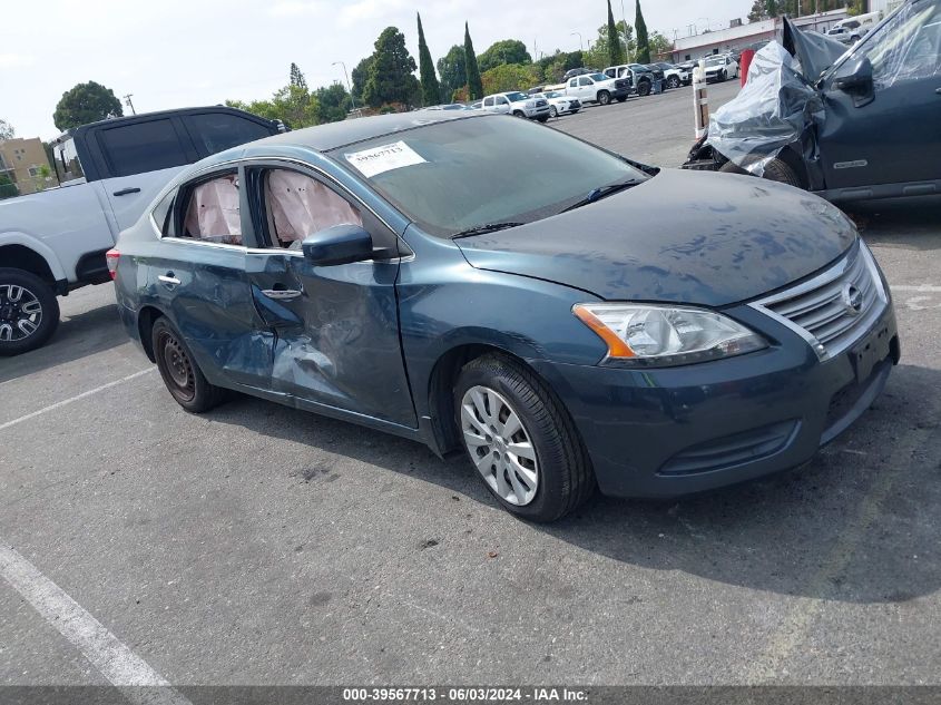 2015 NISSAN SENTRA SV - 3N1AB7AP9FY331650