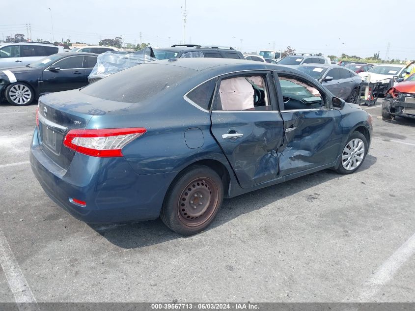 2015 Nissan Sentra Sv VIN: 3N1AB7AP9FY331650 Lot: 39567713