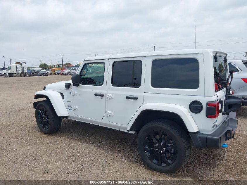 2022 Jeep Wrangler 4Xe Unlimited Sahara 4X4 VIN: 1C4JJXP67NW228179 Lot: 39567721