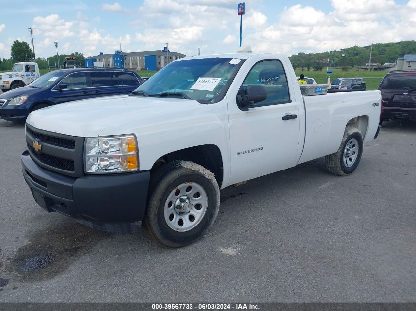 2013 Chevrolet Silverado 1500 Work Truck VIN: 1GCNKPEA0DZ280272 Lot: 39567733