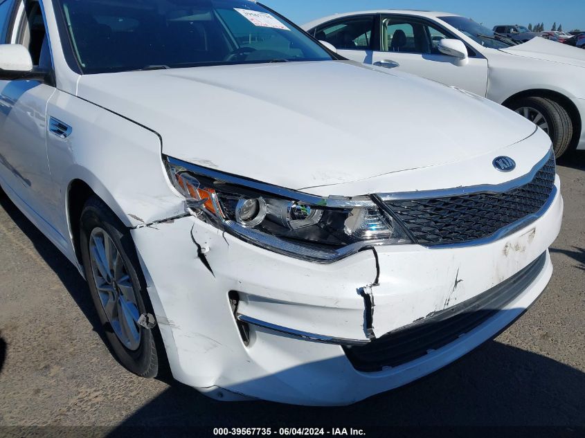 2018 Kia Optima Lx VIN: 5XXGT4L33JG177175 Lot: 39567735