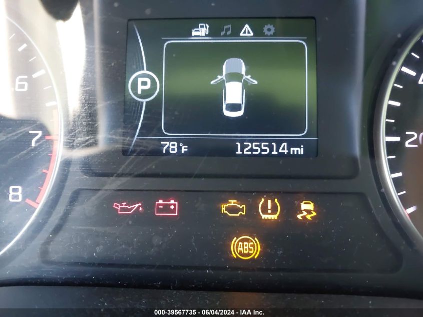 2018 Kia Optima Lx VIN: 5XXGT4L33JG177175 Lot: 39567735