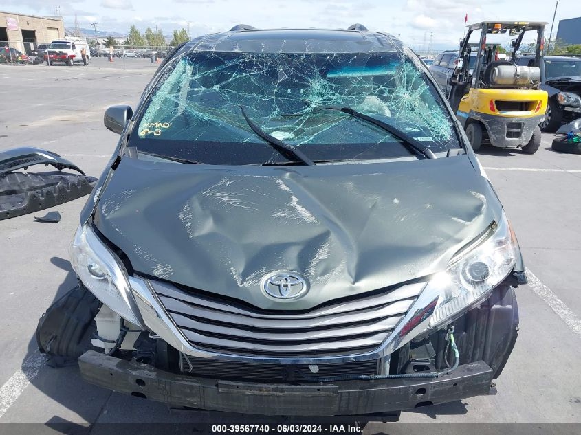 2011 Toyota Sienna Xle V6 VIN: 5TDYK3DC7BS011161 Lot: 39567740